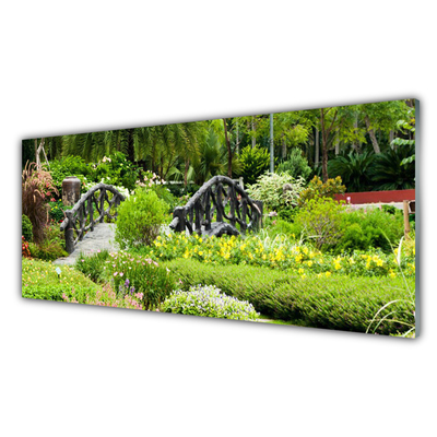 Kuchyňský skleněný panel Botanická Zahrada Most Umění