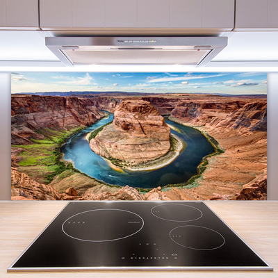 Kuchyňský skleněný panel Velký Kaňon Krajina