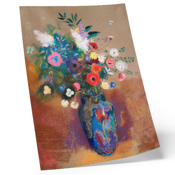 Plakát Kytice květin (1900—1905) od Odilona Redona