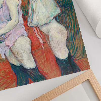 Plakátový obraz Rue des Moulins (1894) obraz s vysokým rozlišením od Henri de Toulouse-Lautrec