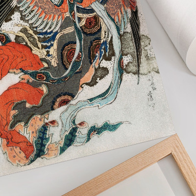 Nástěnný plakát Japonský Hokusai ve stylu vintage ukiyo-e