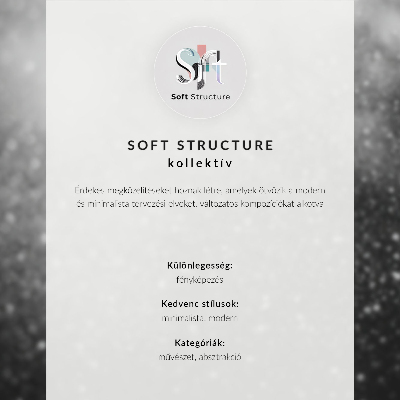 Plakátový obraz Jemný světle šedý bokeh jemnost