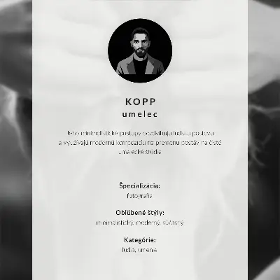 Plakát na zeď minimalistický motiv postavy při józe znázorňující mír a harmonii