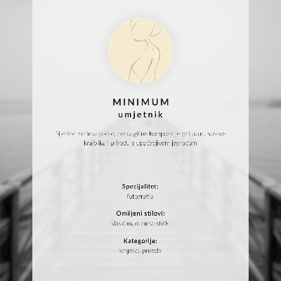 Plakátový obraz Černobílé molo klidná voda minimalistická krajina