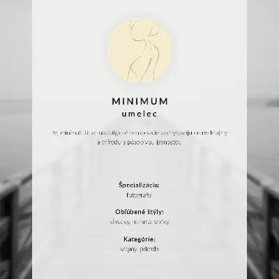 Plakátový obraz černobílé molo u klidné vody v minimalistickém stylu
