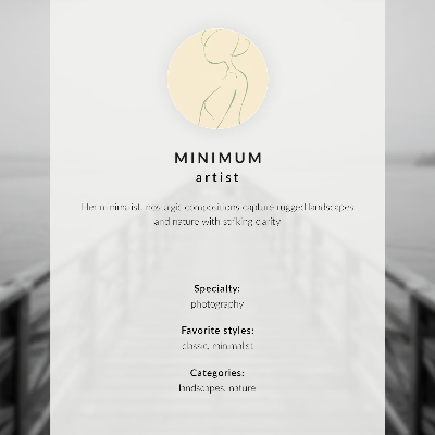 Plakátový obraz Černobílé molo klidná voda minimalistická krajina