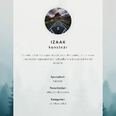 Dekorativní plakát zatažené hory s drsnou cestou a klidnou atmosférou