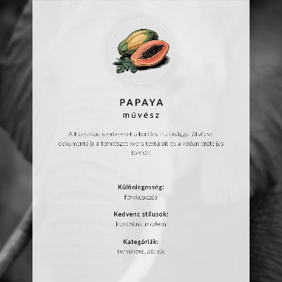 Plakát Detail slona plného klidu a síly