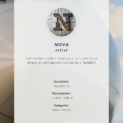 Plakát detail elegantního letadla s kovovými prvky