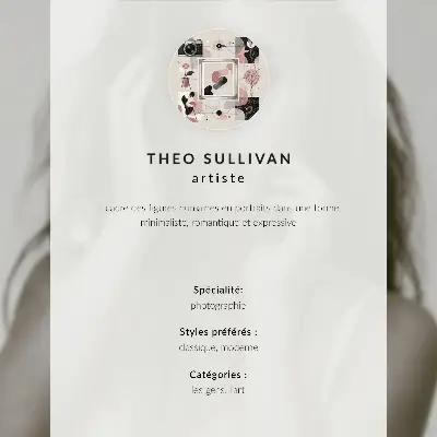 Plakát postava v helmě v klasickém realistickém stylu