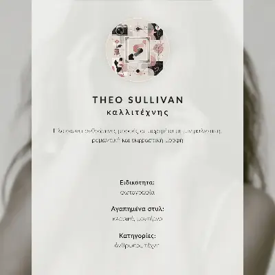 Plakát postava v helmě v klasickém realistickém stylu