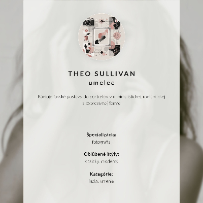 Plakát Postava v helmě, klasický realistický styl
