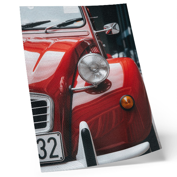 Plakátový obraz Klasické auto, výrazné detaily, retro atmosféra