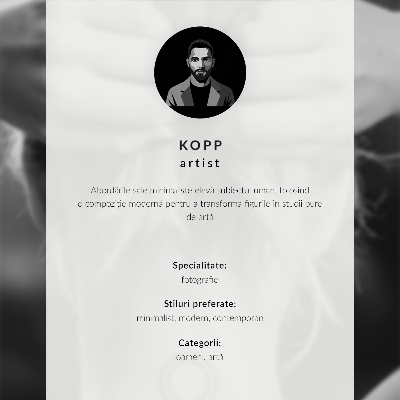 Plakát Monochromatická ruka na prázdném pozadí