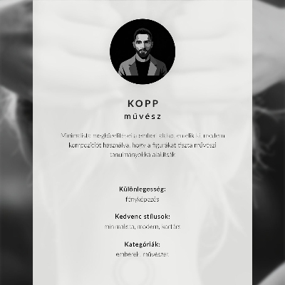 Plakát na zeď Černobílé gesto míru minimalismus elegance