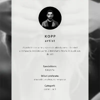 Plakát na zeď minimalistický černobílý motiv s gestem míru