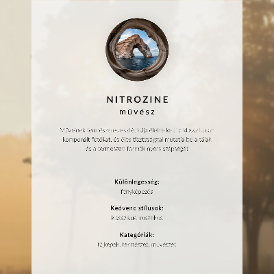 Nástěnný plakát Hory, jezero, mlha, klid, harmonie, příroda