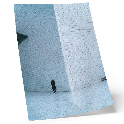 Plakát Působivá zeď s geometrickými vzory