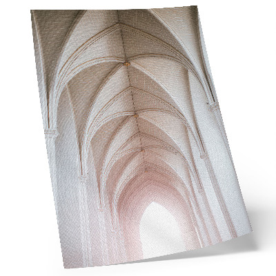 Plakát Elegantní klenby, oblouky, symetrie, světlý prostor
