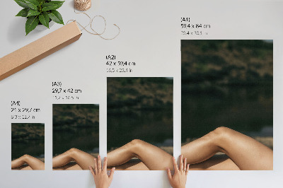 Plakát na zeď Minimalistická krása v přírodním prostředí