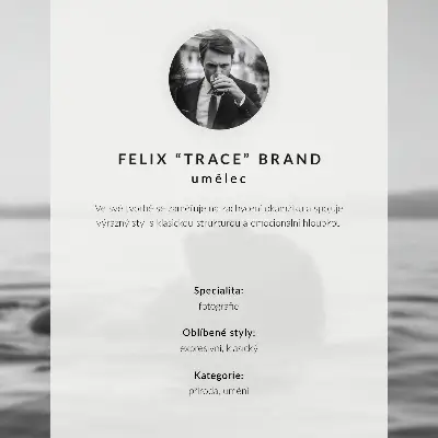 Plakát na zeď černobílá estetika v minimalistickém a elegantním stylu