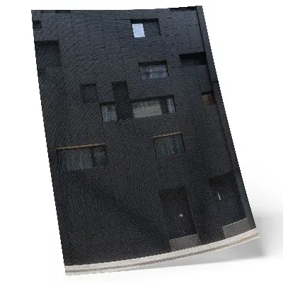 Nástěnný plakát minimalistická fasáda s harmonií geometrických tvarů