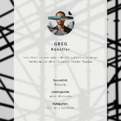 Nástěnný plakát minimalistická fasáda s harmonií geometrických tvarů
