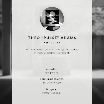 Nástěnný plakát s motivem retro auta v přírodě s palmou