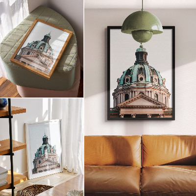 Plakát na zeď Působivé detaily kopule klasické architektury
