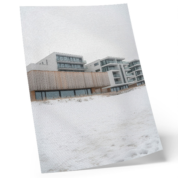 Nástěnný plakát Moderní budovy minimalistická architektura