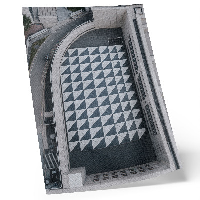 Dekorativní plakát Elegantní geometrické vzory, futuristická architektura