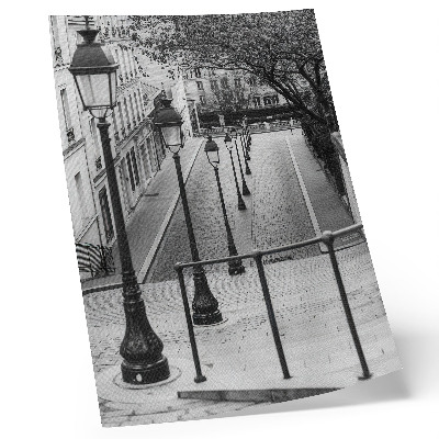 Plakát Okouzlující lucerny, krásná architektura, ulice