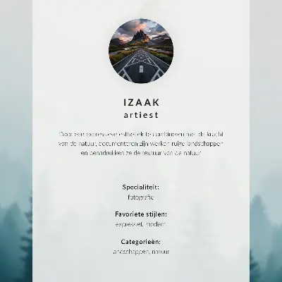 Nástěnný plakát lyžař v akci v Bílých horách pod modrou oblohou