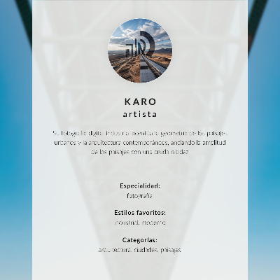 Plakát Moderní věž na pozadí západu slunce