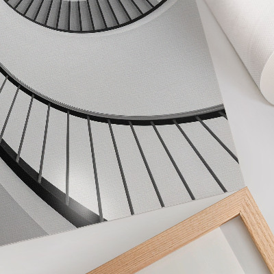 Plakátový obraz Točité schodiště fascinující geometrie elegance