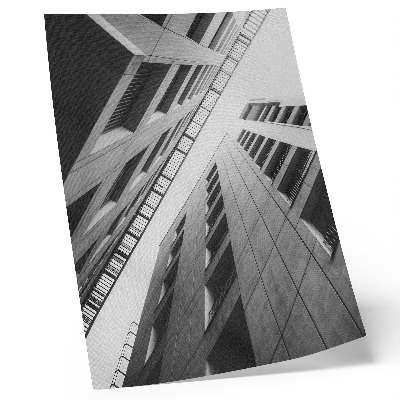 Plakát na zeď Moderní architektura s geometrickými liniemi