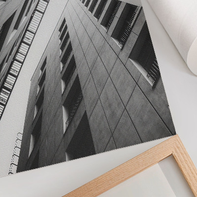 Plakát na zeď Moderní architektura s geometrickými liniemi