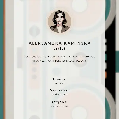 Plakát surrealistický obraz žena s kufrem na pozadí oblohy s ptáky