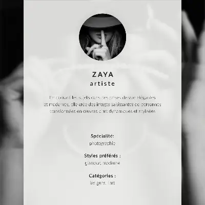 Nástěnný plakát tajemná postava v klobouku vyjadřující ticho a něhu