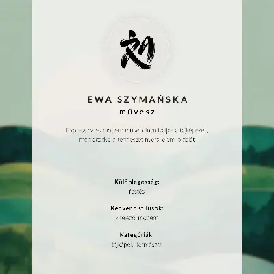 Nástěnný plakát pastelové kopce s akvarelovým sluncem