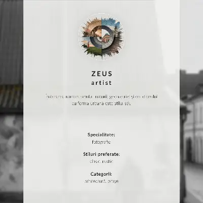 Dekorativní plakát barevné domy v zimní krajině s architektonickými prvky