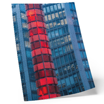 Dekorativní plakát Moderní architektura, městská atmosféra, prostornost