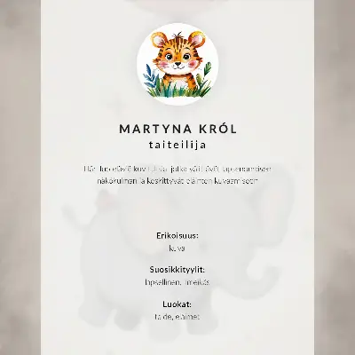 Dětský plakát slon s růžovým balónkem pro radost
