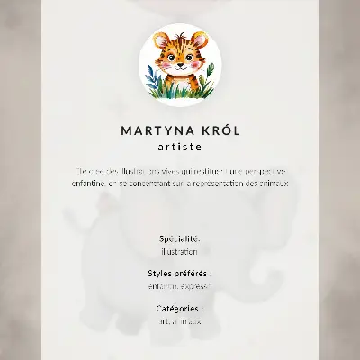 Dětský plakát slon s růžovým balónkem pro radost