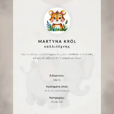 Dětský plakát slon s růžovým balónkem pro radost