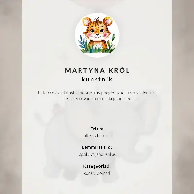 Dětský plakát slon s růžovým balónkem pro radost