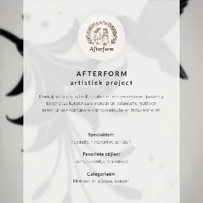 Dekorativní plakát krajina s jezerem, listím a kameny v harmonii a tichu