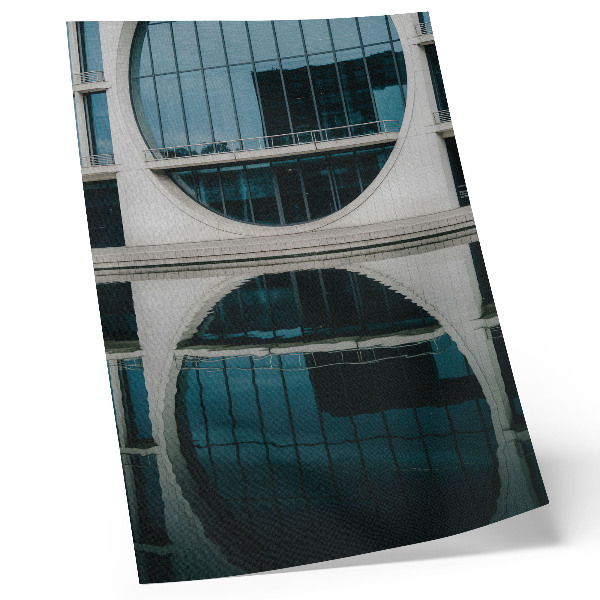 Plakát Moderní architektura skleněný odraz budovy