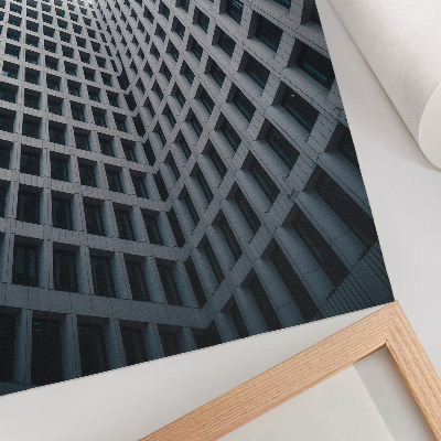 Dekorativní plakát Svislé čáry moderní architektury