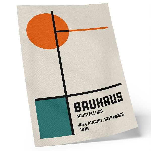 Nástěnný plakát Geometrie, barvy, minimalismus, modernita, forma